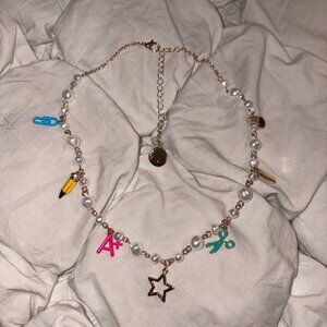 ✨ Kate Spade Straight-A Student Pearl Charm Necklace ✨